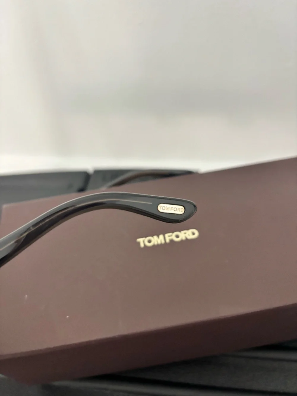 Tom Ford Women's Gradient Blush to Black Oversized Square Sunglasses